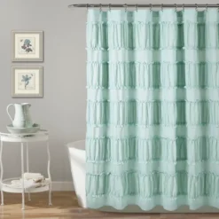Nova Ruffle Shower Curtain - Lush Décor -Lush Décor GUEST 499174af 4106 4baa a2d0 69d2a83bbe88
