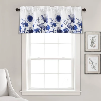 18"x52" Zuri Flora Light Filtering Valance - Lush Décor 9 18"x52" Zuri Flora Light Filtering Valance - Lush Décor - Image 7