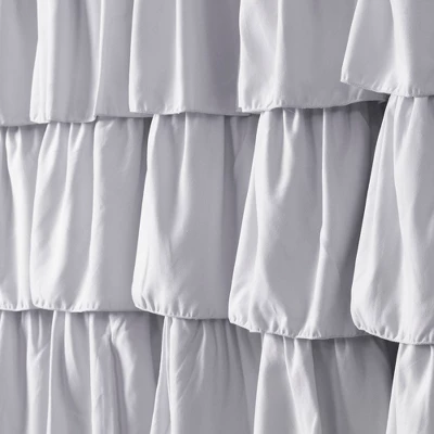 Ruffle Shower Curtain - Lush Décor 4 Ruffle Shower Curtain - Lush Décor - Image 2