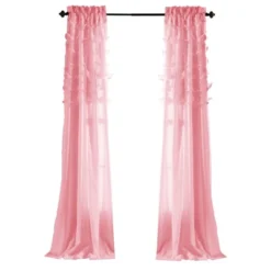 Set Of 2 Avery Light Filtering Window Curtain Panels - Lush Décor -Lush Décor GUEST 553ba6b0 9362 4058 a753 2bcc238a0f31