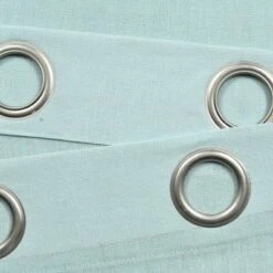 Set Of 2 (84"x52") Faux Linen Grommet Window Curtain Panels - Lush Décor -Lush Décor GUEST 59d3cf67 87b2 41f1 8778 4348554844eb