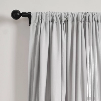 84"x40" Darla Light Filtering Window Curtain Panels - Lush Décor 3 84"x40" Darla Light Filtering Window Curtain Panels - Lush Décor