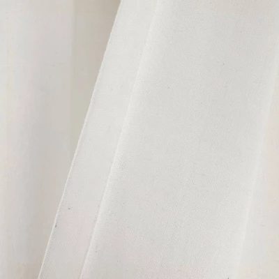 84"x40" Faux Linen Grommet Window Curtain Panels - Lush Décor 6 84"x40" Faux Linen Grommet Window Curtain Panels - Lush Décor - Image 4