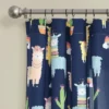 52"x84" Make A Wish Southwest Llama Cactus Window Curtain Panels Set - Lush Décor -Lush Décor GUEST 5e22df3e 5c75 4755 bcf1 290ec2f748db