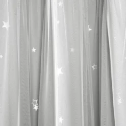 Star Sheer Insulated Grommet Blackout Window Curtain Panel Set - Lush Décor -Lush Décor GUEST 5e6294ba 5e6c 4fd9 a91b 4ebeacb27bdc