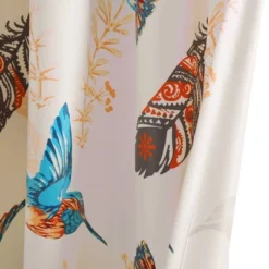 Set Of 2 Bird Breeze Light Filtering Window Curtain Panels - Lush Décor 11 Set Of 2 Bird Breeze Light Filtering Window Curtain Panels - Lush Décor -Lush Décor GUEST 5f2938fe 5cc3 4004 ae6d 1226a450acdb