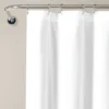 72"x72" Allison Ruffle Shower Curtain White - Lush Décor 1 72"x72" Allison Ruffle Shower Curtain White - Lush Décor -Lush Décor GUEST 605fe17a 06d6 4138 9779 ecc04c855601