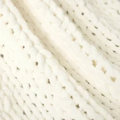 40"x50" Hygge Soft Cozy Chunky Knitted Throw Blanket - Lush Décor -Lush Décor GUEST 606aa3ec ec9b 46a1 a968 33c193a7d6d1
