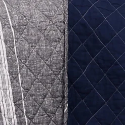 Gray Marlton Stripe Quilt Set - Lush Décor -Lush Décor GUEST 60a06d8a cf3b 4e03 b627 711c6e7985e0