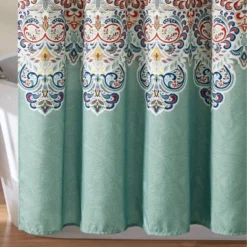 72"x72" Boho Chic Shower Curtain Seafoam - Lush Décor -Lush Décor GUEST 61069a62 7842 4ad4 9f7f be08fb9a7b9f