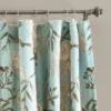 2pk 52"x95" Light Filtering Botanical Garden Curtain Panels Blue - Lush Décor -Lush Décor GUEST 63285186 6d9c 4e8b 8de2 20f472b2c6ad
