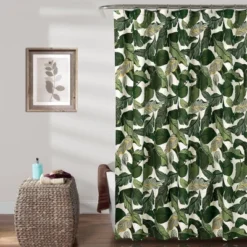 72"x72" Tropical Paradise Shower Curtain - Lush Décor -Lush Décor GUEST 63a934e1 b2c6 4a59 ad10 0b698e98850e