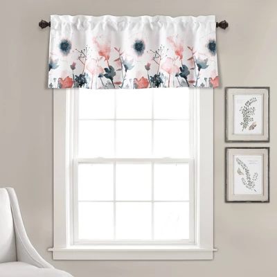 18"x52" Zuri Flora Light Filtering Valance - Lush Décor 8 18"x52" Zuri Flora Light Filtering Valance - Lush Décor - Image 6
