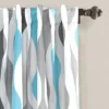 Set Of 2 Mid-Century Geo Light Filtering Window Curtain Panels - Lush Décor 2 Set Of 2 Mid-Century Geo Light Filtering Window Curtain Panels - Lush Décor -Lush Décor GUEST 6531529b 981d 4423 9ecc 7d62cbfa25ea