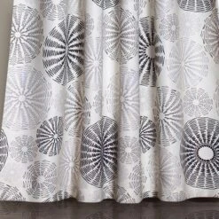 Set Of 2 (84"x52") Multi Circles Light Filtering Window Curtain Panels - Lush Décor -Lush Décor GUEST 65350023 40ab 4a4f 8ae9 d0f3e70eeb16