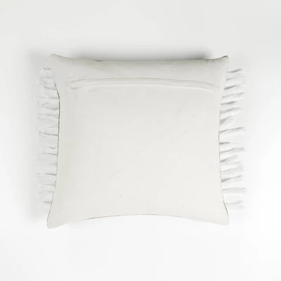 20"x20" Oversize Linear Tassel Square Throw Pillow - Lush Décor 4 20"x20" Oversize Linear Tassel Square Throw Pillow - Lush Décor - Image 2