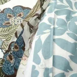 3pc Sydney Cotton Duvet Cover Set Green/Blue - Lush Décor -Lush Décor GUEST 692df23a 8a6b 4509 b47c 5844f1acdee8