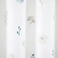 72"x72" Livia Flora Silver-Infused Antimicrobial Shower Curtain Neutral/Blue - Lush Décor 8 72"x72" Livia Flora Silver-Infused Antimicrobial Shower Curtain Neutral/Blue - Lush Décor -Lush Décor GUEST 69f46641 eab8 479c b8a4 3489e435f076