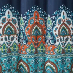 14pc Bohemian Meadow Shower Curtain With Peva Lining And Rings Set - Lush Décor -Lush Décor GUEST 71a15f6a 2589 4478 ba79 844beea9e9a6