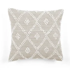 20"x20" Oversize Adelyn Family-Friendly Square Throw Pillow Cover - Lush Décor -Lush Décor GUEST 730b4012 5c77 47fc 972c 63d029483218