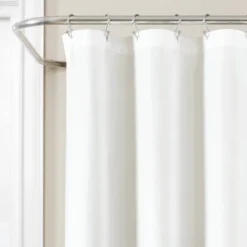 72"x72" Boho Viviane Geo Shower Curtain Turquoise/Orange - Lush Décor