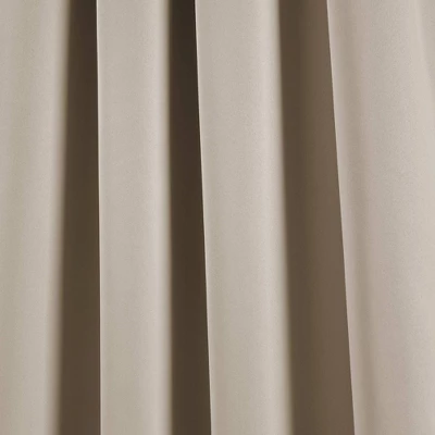 Set Of 2 Insulated Rod Pocket Blackout Window Curtain Panels - Lush Décor 4 Set Of 2 Insulated Rod Pocket Blackout Window Curtain Panels - Lush Décor - Image 2