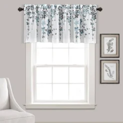 18"x52" Weeping Flower Valance - Lush Décor -Lush Décor GUEST 7614c241 99e9 4ffe bd03 f0d5afa6a169