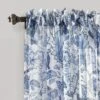2pk 52"x84" Sheer Cynthia Jacobean Curtain Panels Blue - Lush Décor 2 2pk 52"x84" Sheer Cynthia Jacobean Curtain Panels Blue - Lush Décor -Lush Décor GUEST 765545a8 87da 4f05 8366 e9636785b580