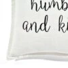 20"x20" Oversize 'Humble And Kind' Family-Friendly Square Throw Pillow Cover White - Lush Décor 2 20"x20" Oversize 'Humble And Kind' Family-Friendly Square Throw Pillow Cover White - Lush Décor -Lush Décor GUEST 767cfb6a 99ff 4aaa 82d9 ab83048b745b