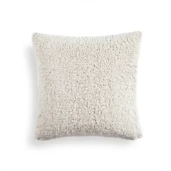 20"x20" Oversize Cozy Soft Reversible Faux Shearling Family-Friendly Square Pillow Cover - Lush Décor -Lush Décor GUEST 7abab5eb af9f 49b9 ad34 7c052fe8607c