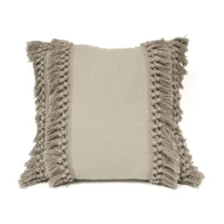 20"x20" Oversize Modern Tassel Square Throw Pillow - Lush Décor 12 20"x20" Oversize Modern Tassel Square Throw Pillow - Lush Décor -Lush Décor GUEST 7ac37f3f 5515 4ec5 a4ca 3ccd4b4e9a87