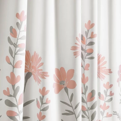 Set Of 2 Aprile Light Filtering Window Curtain Panels - Lush Décor 4 Set Of 2 Aprile Light Filtering Window Curtain Panels - Lush Décor - Image 2