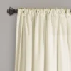 Set Of 2 Allison Ruffle Rod Pocket Light Filtering Window Curtain Panels - Lush Décor -Lush Décor GUEST 7cc870ac ec0c 4774 9fa8 0af7b982068f