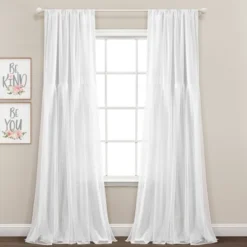 Set Of 2 (84"x40") Tulle Skirt Solid Window Curtain Panels - Lush Décor 15 Set Of 2 (84"x40") Tulle Skirt Solid Window Curtain Panels - Lush Décor -Lush Décor GUEST 811c1d5a 2328 45c9 aea2 f6b5592e6726