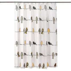 Rowley Birds Shower Curtain - Lush Décor -Lush Décor GUEST 8129eff7 5382 42dc a6f3 c86b025506fa