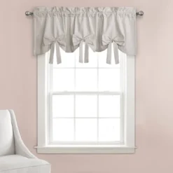 18"x52" Melody Bow Valance Blush - Lush Décor -Lush Décor GUEST 812c06c5 1aab 4600 9316 ed2bcec03764