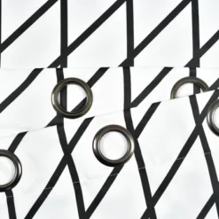 Set Of 2 Feather Arrow Geo Light Filtering Window Curtain Panels - Lush Décor -Lush Décor GUEST 82bf221c ce51 430a aaf8 535d55d4b4b0