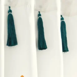 72"x72" Boho Medallion Shower Curtain Turquoise/Tangerine - Lush Decor -Lush Décor GUEST 8368aa38 567a 4419 8419 19ddb4cc1a87