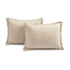 Medallion Scallop Oversized Embroidered Bedspread Set - Lush Décor -Lush Décor GUEST 856eb953 cce1 4b33 8631 8941c3e6ac0e