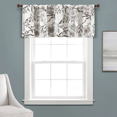 18"x52" Botanical Garden Light Filtering Window Valance - Lush Décor 9 18"x52" Botanical Garden Light Filtering Window Valance - Lush Décor - Image 7