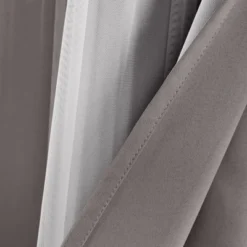 Set Of 2 Grommet Top Sheer Panels With Insulated Blackout Lining - Lush Décor 11 Set Of 2 Grommet Top Sheer Panels With Insulated Blackout Lining - Lush Décor -Lush Décor GUEST 8a262eb9 cbee 4cf0 a6ee a6a62ac38d7d