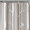 Bird On The Tree Shower Curtain Gray/Blue - Lush Décor -Lush Décor GUEST 8f1c1baa 5316 42ba ad31 0878df628ce0