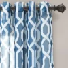 2pk 52"x84" Sheer Edward Trellis Curtain Panels Navy - Lush Décor 1 2pk 52"x84" Sheer Edward Trellis Curtain Panels Navy - Lush Décor -Lush Décor GUEST 8f83a163 08e1 4f3f 99d0 0f06112e09ee