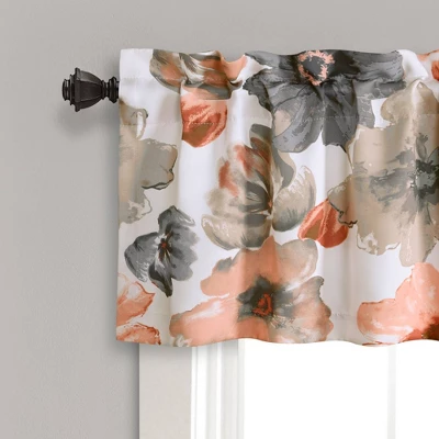 18"x52" Leah Room Darkening Single Window Valance - Lush Décor 3 18"x52" Leah Room Darkening Single Window Valance - Lush Décor
