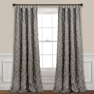 84"x52" Ravello Pintuck Window Curtain Panel - Lush Décor 6 84"x52" Ravello Pintuck Window Curtain Panel - Lush Décor - Image 4