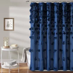 72"x72" Riley Shower Curtain - Lush Décor -Lush Décor GUEST 94d79422 a298 40a4 993f 8f4edd12dcc8