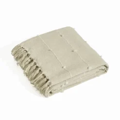 50"x60" Boho Tufted Cotton Woven Tassel Throw Blanket With Fringes - Lush Décor -Lush Décor GUEST 96b5befc c3bb 4460 af0d 470c14304456