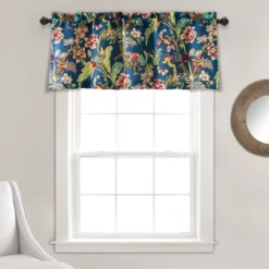 18"x52" Dolores Light Filtering Valance - Lush Décor -Lush Décor GUEST 999a3d62 d9c5 4031 ac45 ad2567bdb296