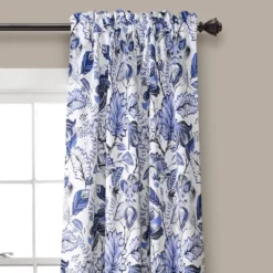 Set Of 2 Cynthia Jacobean Window Curtain Panels - Lush Décor