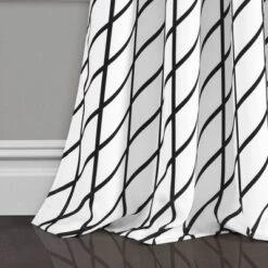 Set Of 2 Feather Arrow Geo Light Filtering Window Curtain Panels - Lush Décor -Lush Décor GUEST 9b0474b3 de65 47e3 963f f2a442a53e6c